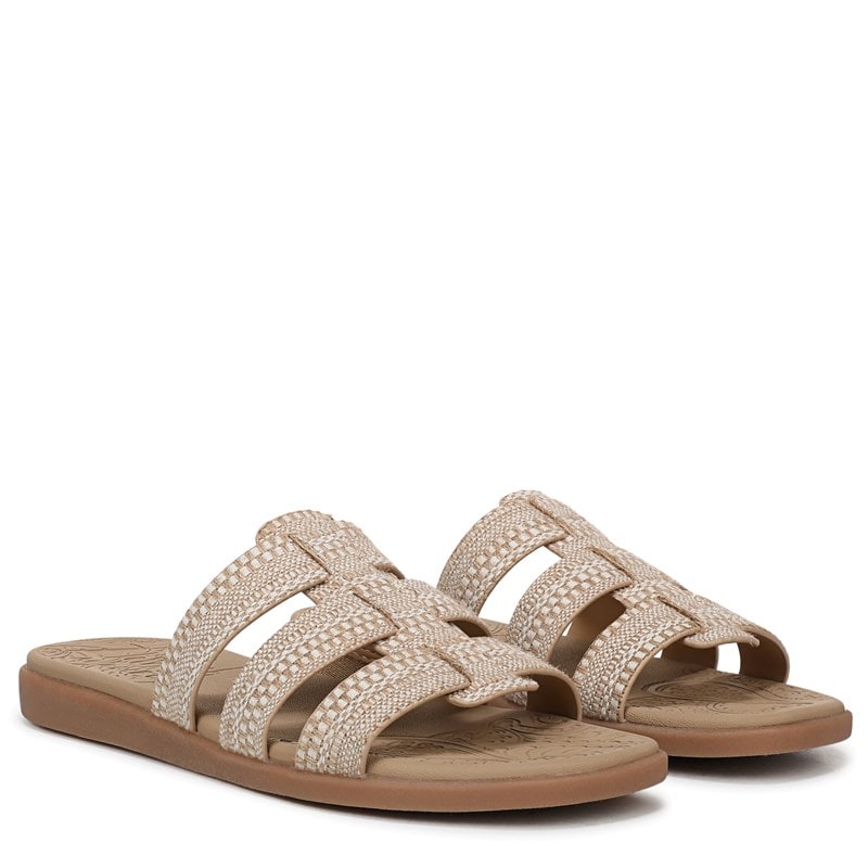 Blowfish Malibu Women's Jellyfish Slide Sandals (Natural Raffia) - Size 6.5 M