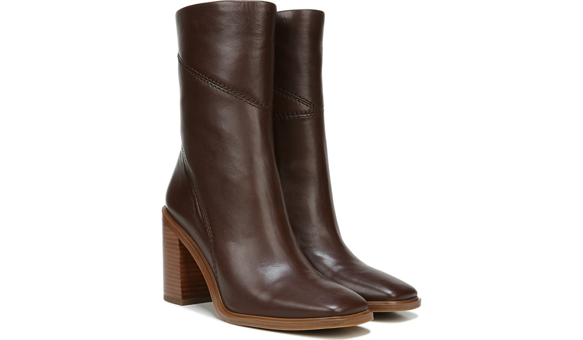 sarto steviena block heel boot