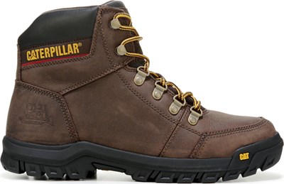 caterpillar threshold men's waterproof steel toe work boots