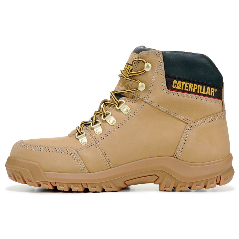 Caterpillar Men s Outline Steel Toe Slip Resistant Work Boot Famous Footwear