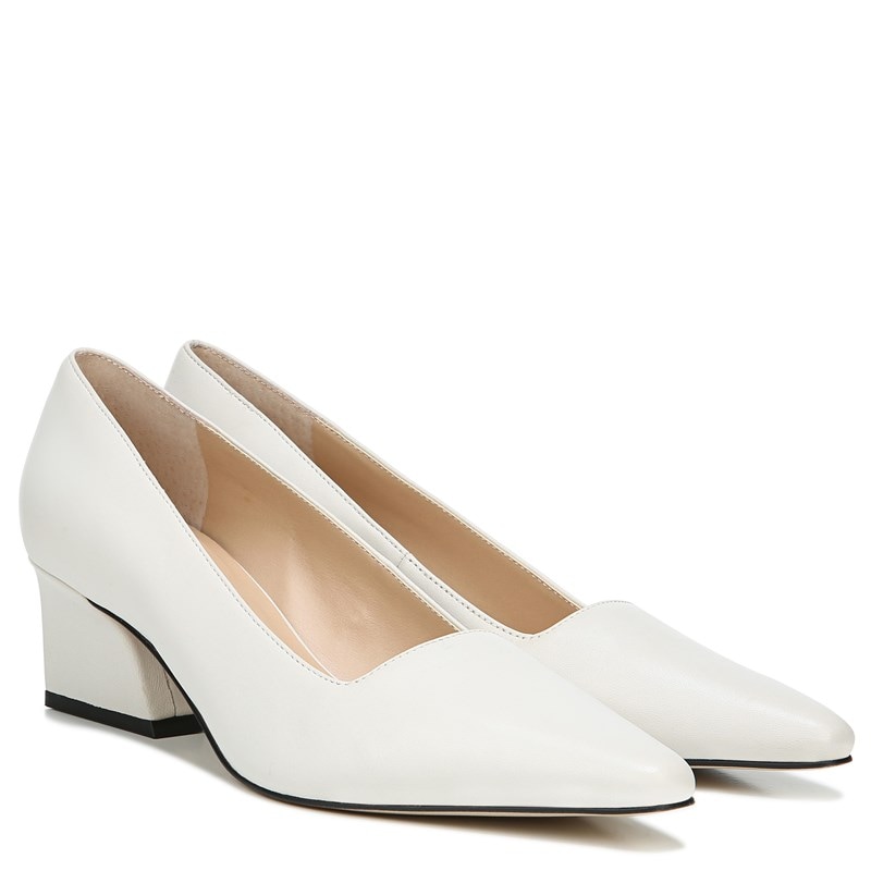 Franco Sarto Women's Samira Pump Shoes (Putty Leather) - Size 7.5 W