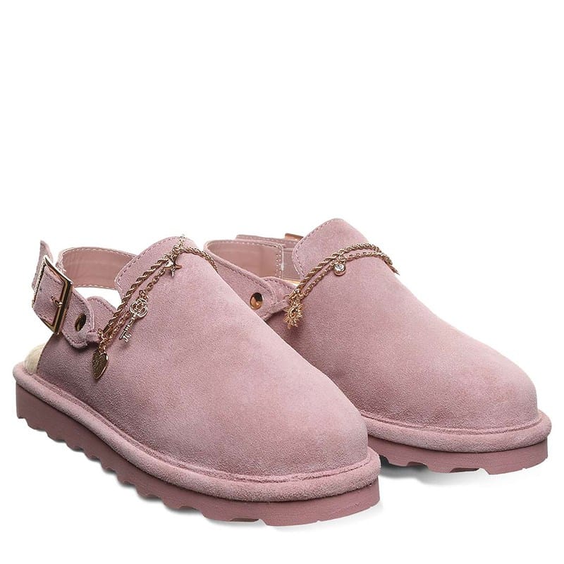 Bearpaw Women's Lexi Slingback Water Resistant Clog Shoes (Peony) - Size 10.0