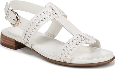 Women's Nia Slide Sandal - Warm White Leather