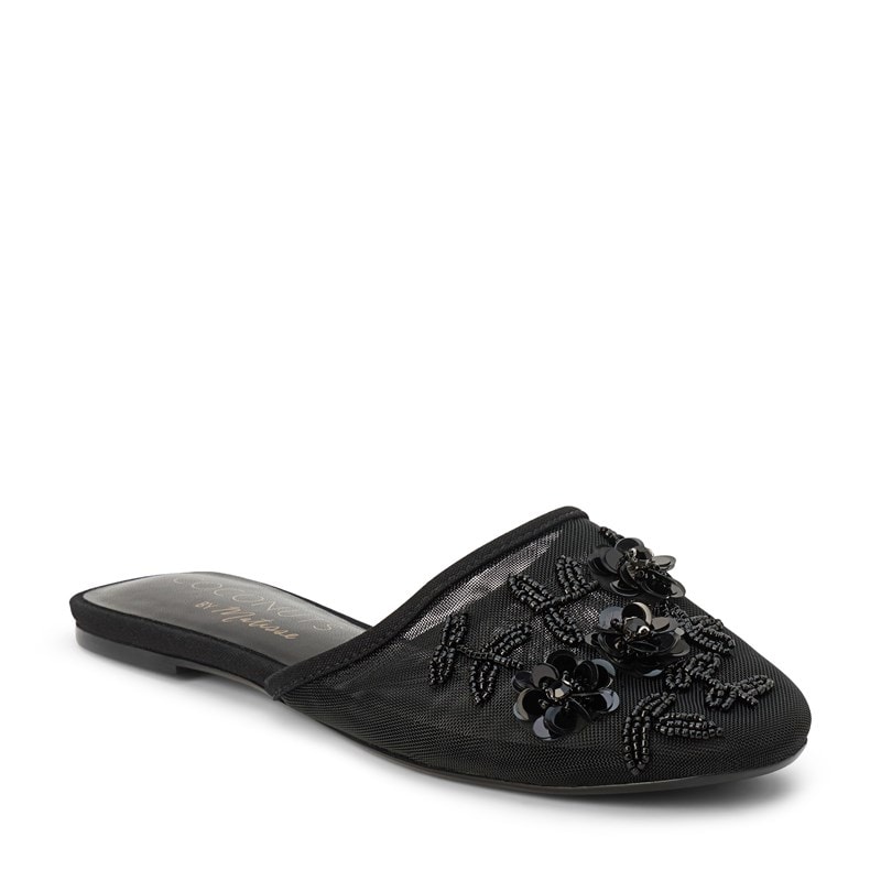 Coconuts Women's Maven Mesh Mule Shoes (Black) - Size 6.0 M