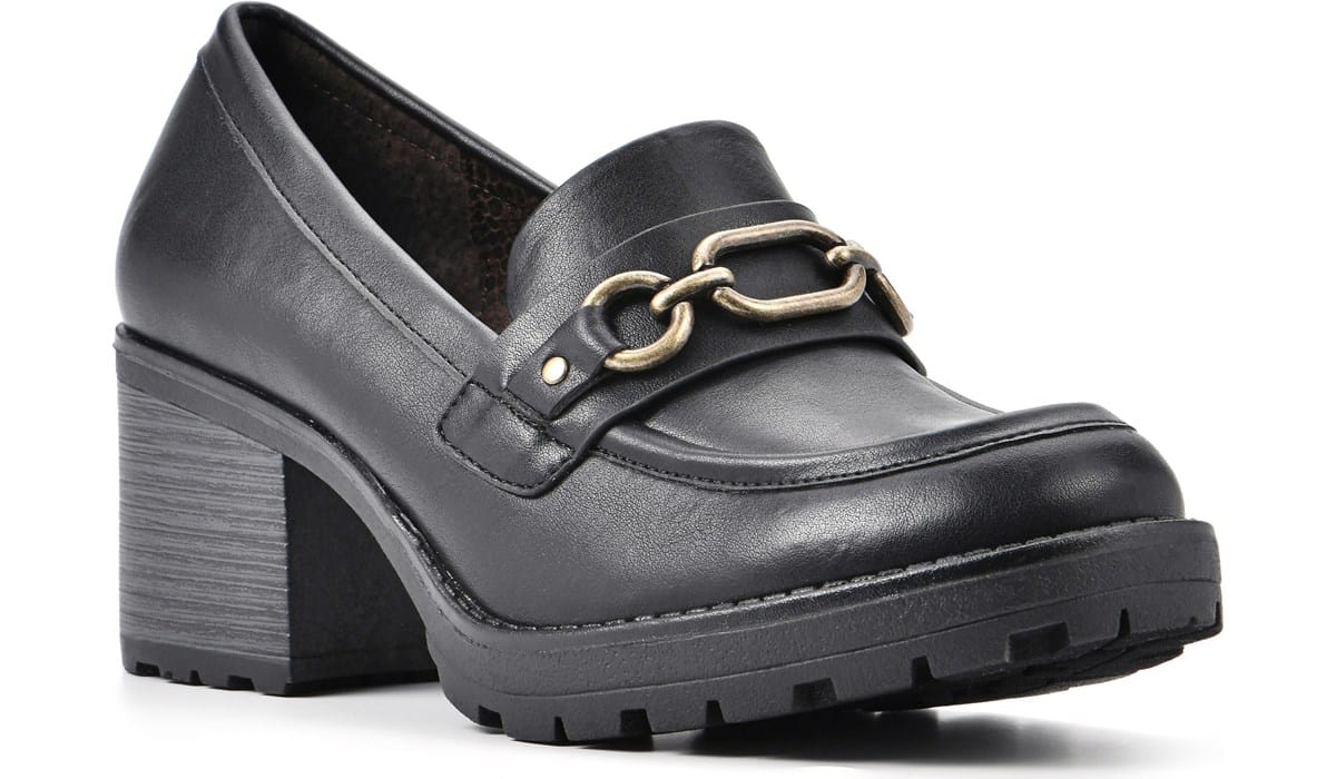 Booster Block Heel Loafer 