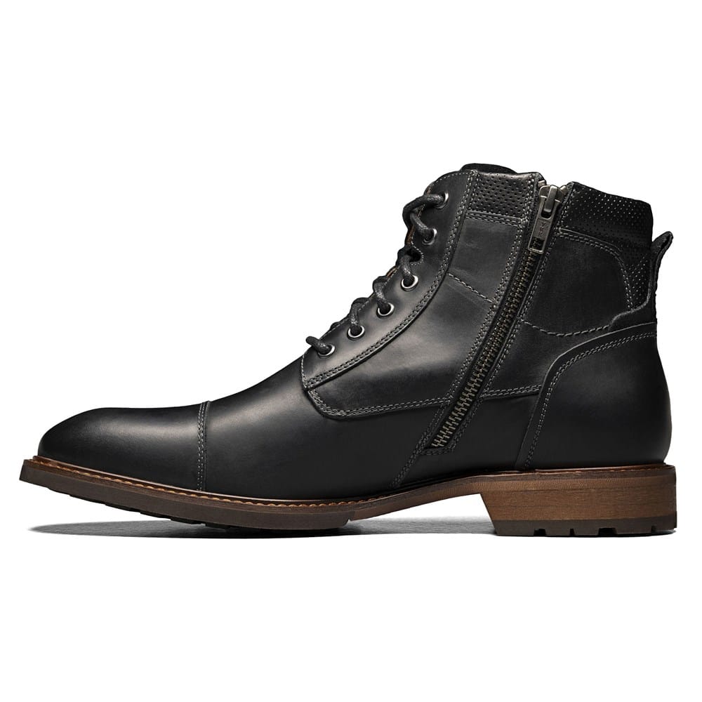 Man\'s Boots Florsheim Chalet Boot 8.5 W NEW Amazon.com | Florsheim Mens Chalet Cap Toe Boots Black Crazy  main image 4