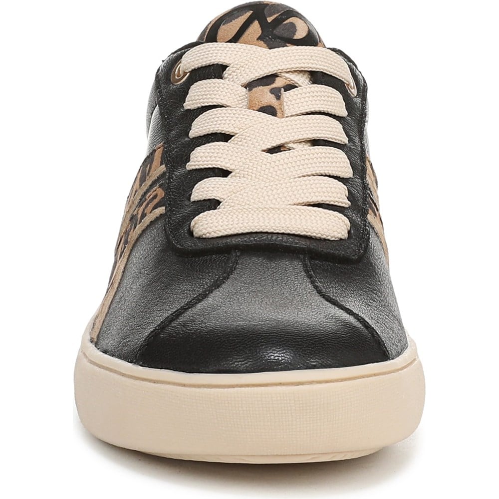 (取寄) ナチュラライザー レディース メディナ Naturalizer women Medina Black/Leopard Print Leather Naturalizer Women's Medina Lace Up Sneaker | Famous Footwear