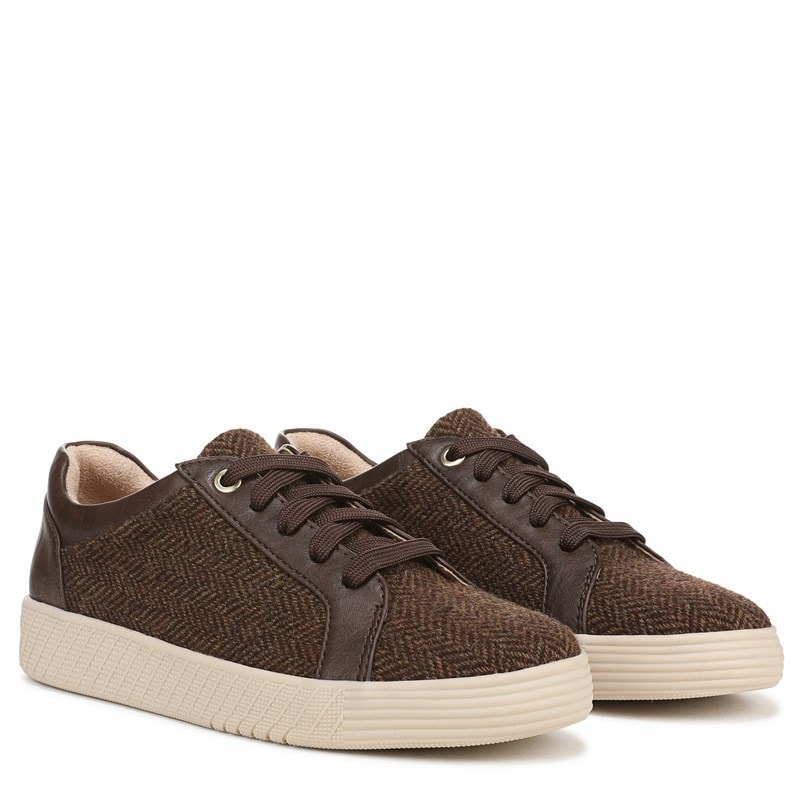 Soul Naturalizer Women's Neela Sneakers (Dark Brown Fabric) - Size 10.0 W