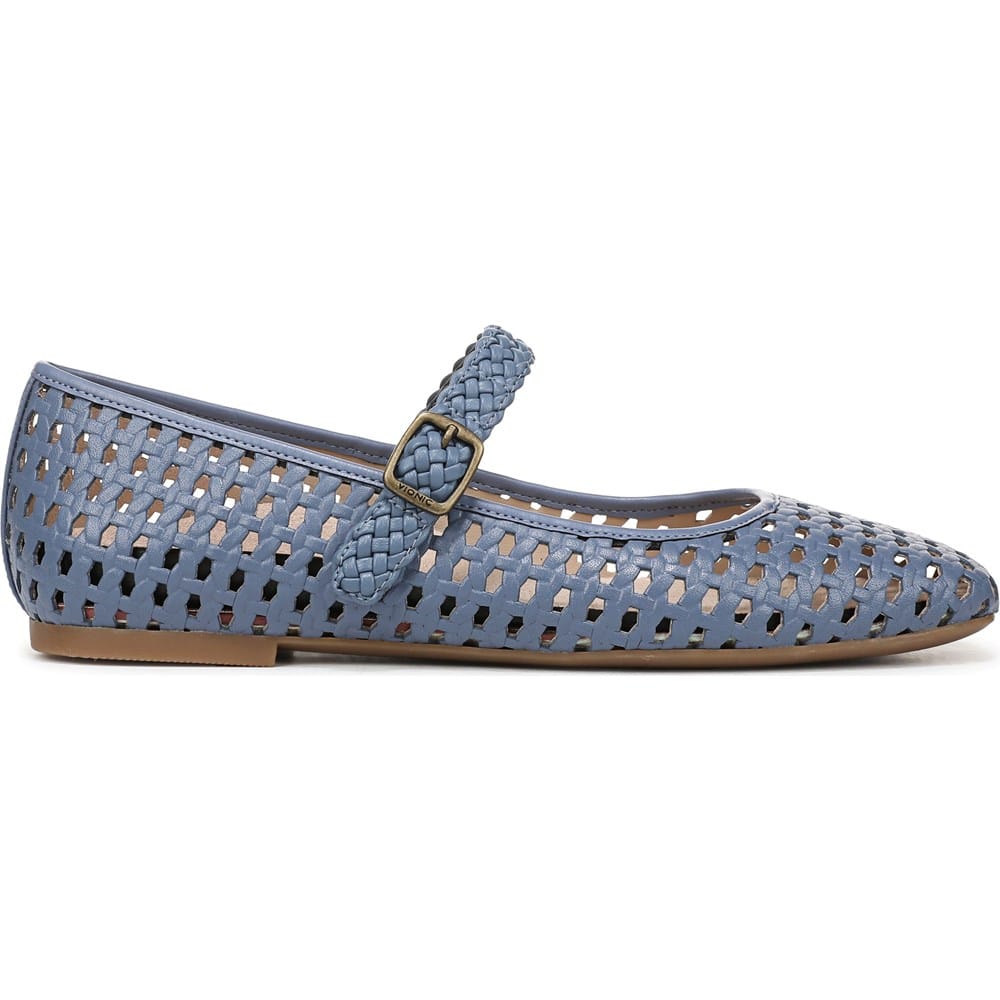Vionic Women's Alameda Woven Mary Jane Flat | Famous Footwear