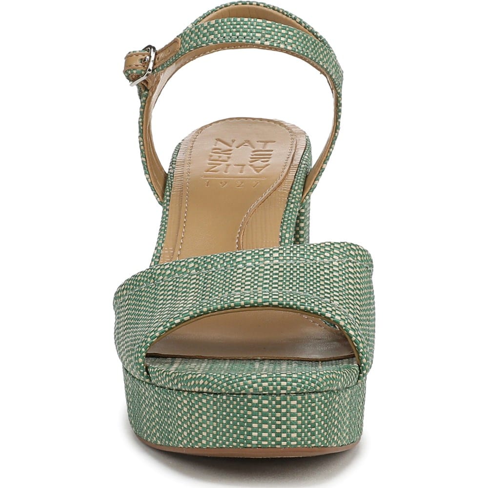 womens green sandals dress Wild Pair Women's Lenore Strappy Dress Sandals Color Green Size 7.5M