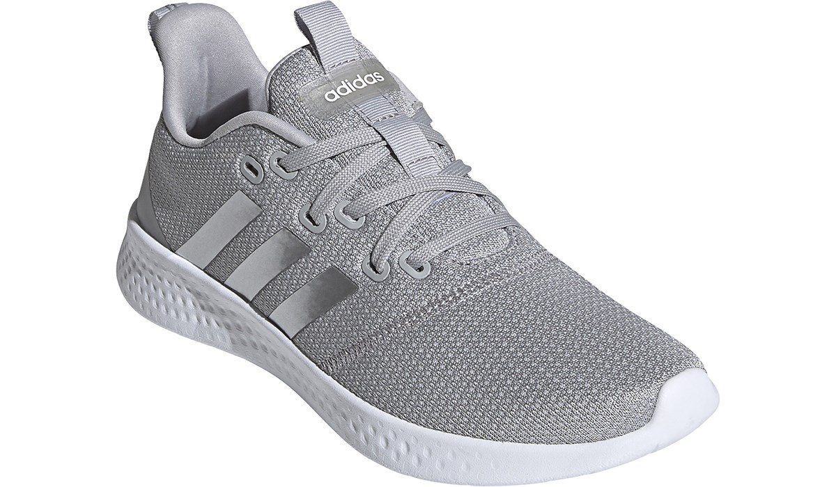 adidas women's gray sneakers