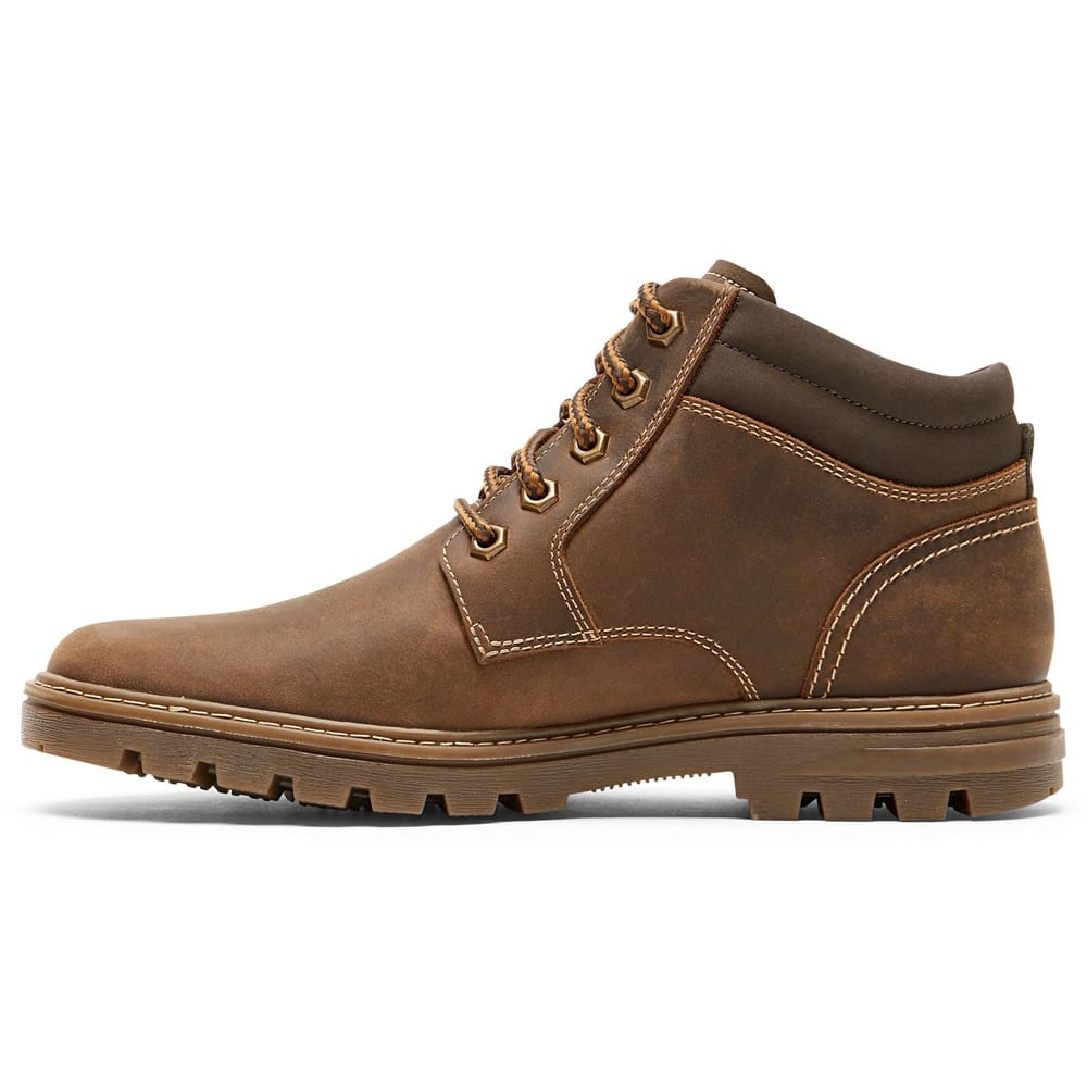 Barbour Waterproof Mens Brown Slip On Chelsea Boots