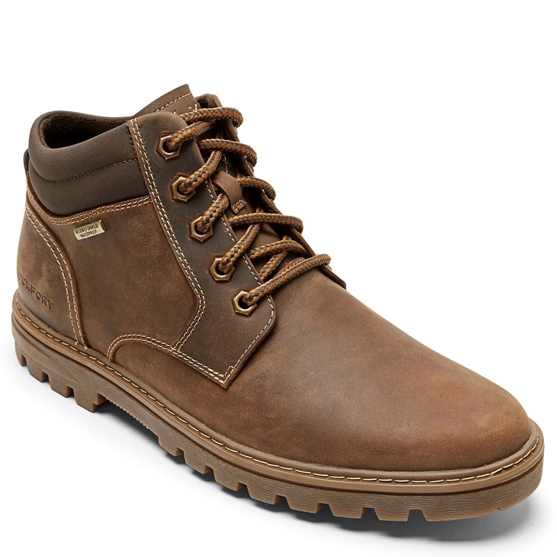 Rockport Men's Weather Or Not Waterproof Plain Toe Boots (New Tan Leather) - Size 11.5 M