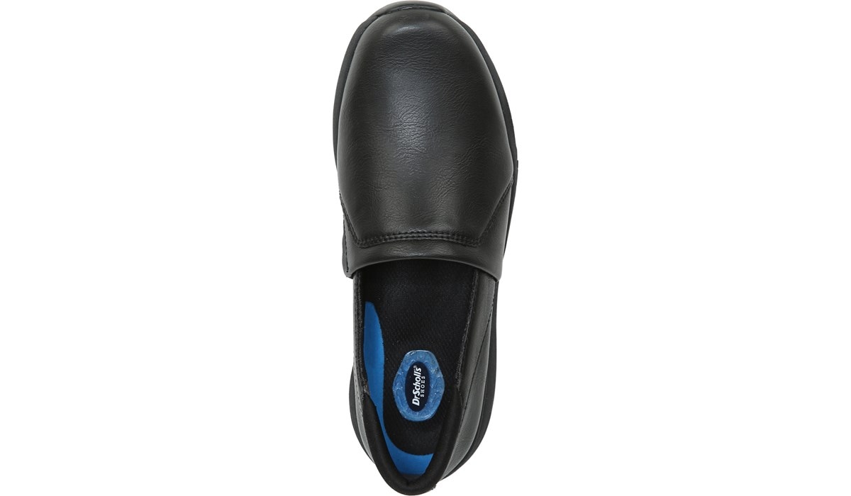Dr. Scholl's Work Women's Dive In Wide Slip Resistant Slip On Work Shoe Famous Footwear