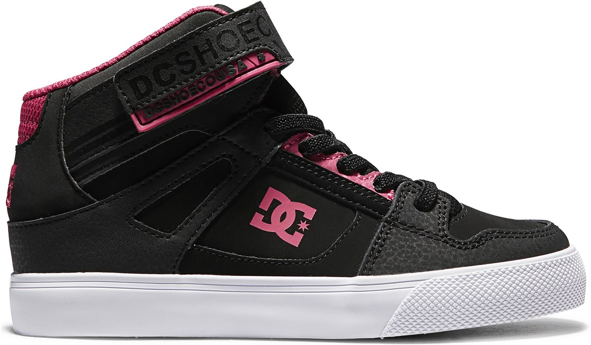DC Boys' Pure HIGH-TOP TX SE EV Skate Shoe DC Boys' Pure HIGH-TOP TX SE EV Skate Shoe