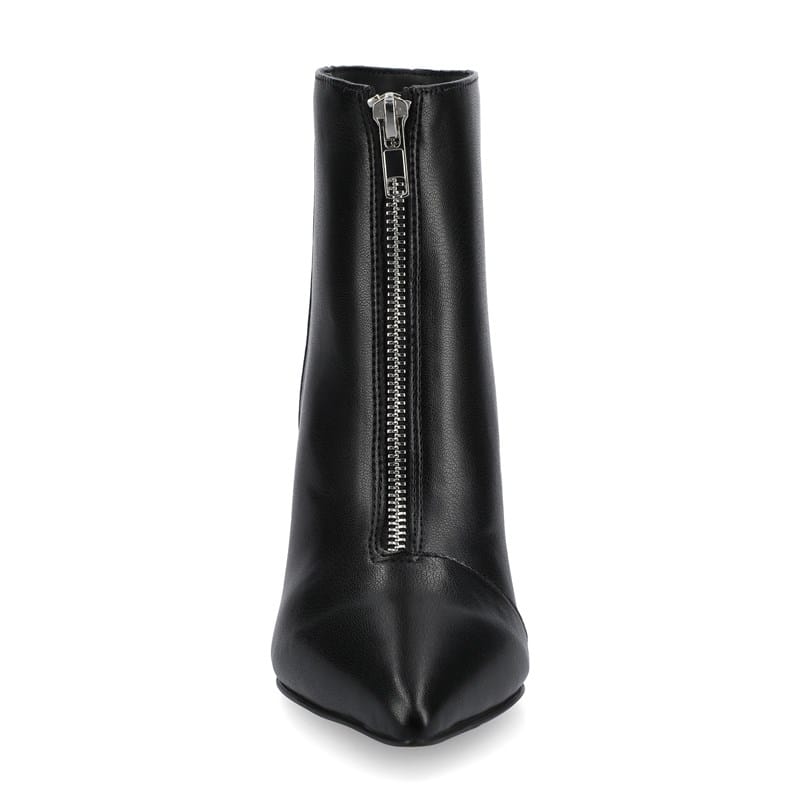 Journee Women's Mayra Zipper Detail Dress Booties (Black) - Size 9.0 M