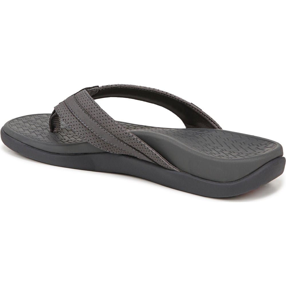 NEW VIONIC men\'s tide sandal in charcoal grey Men main image 3