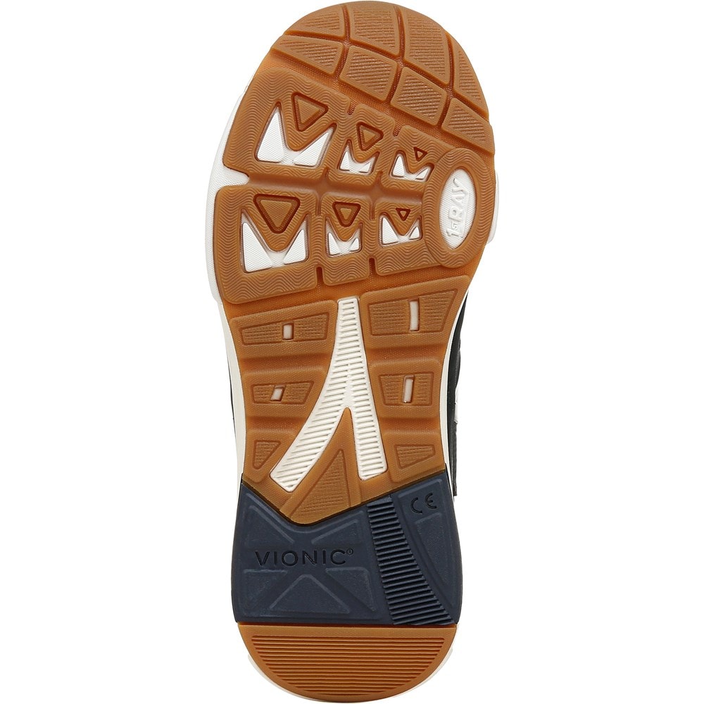 (取寄) バイオニック レディース ウォーク ストライダー 1 オックスフォード VIONIC women Walk Strider 001 Oxfords Navy Blue Mesh Synthetic Vionic Women's Walk Strider 001 Lace Up Sneaker | Famous Footwear