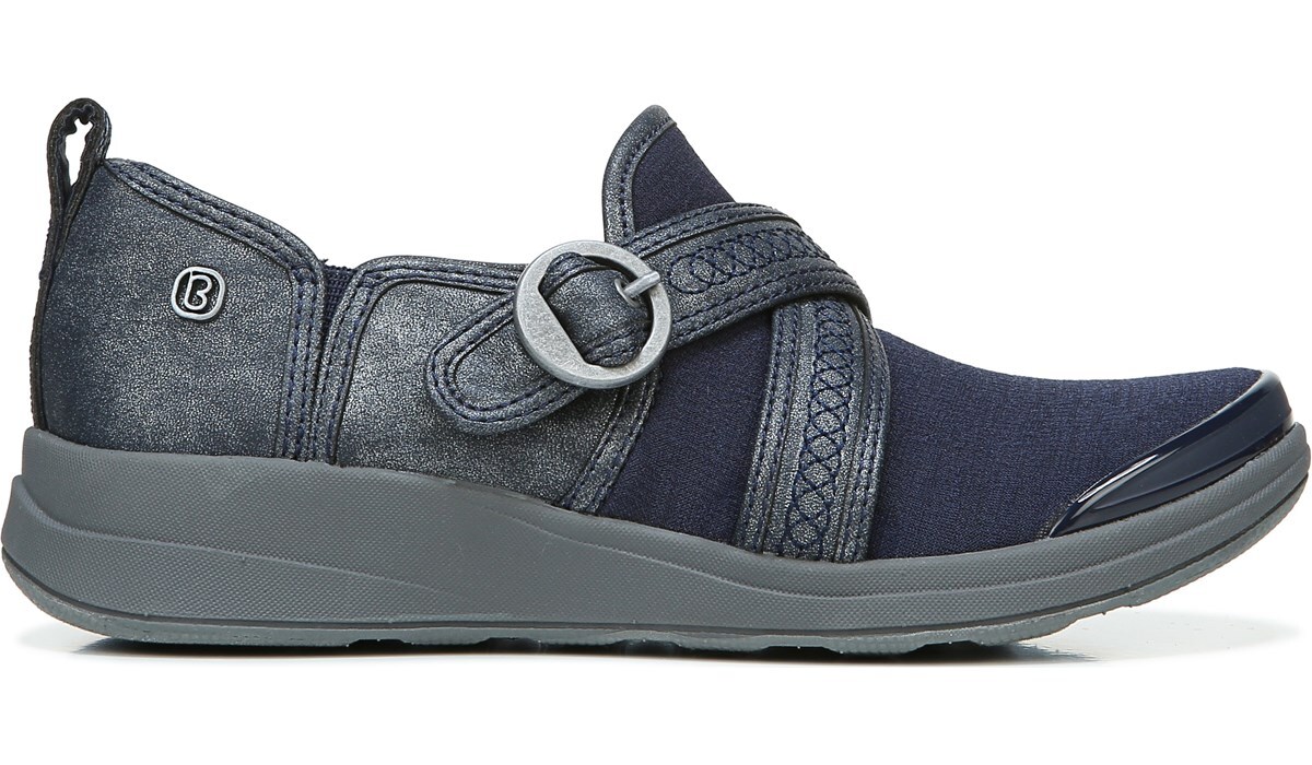 bzees indigo slip on