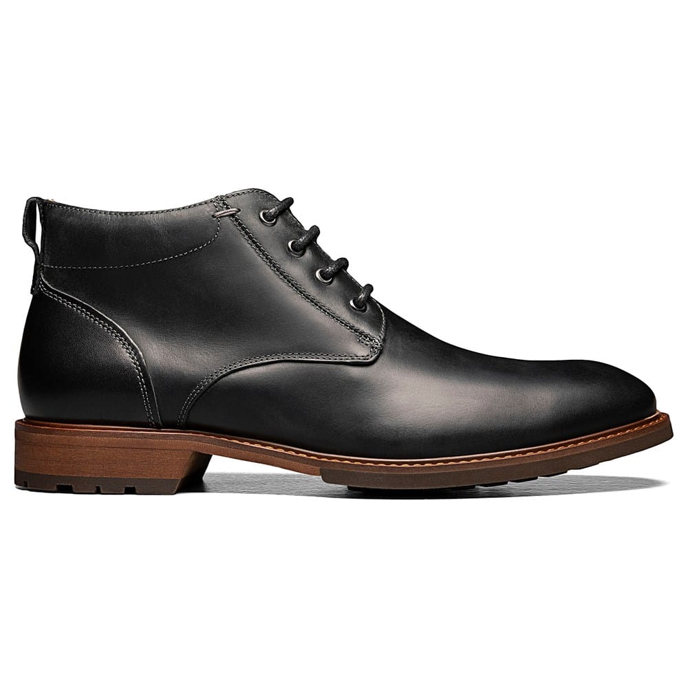 Florsheim Mens Black Leather Chukka Boots Lace Up Wedge Sole 15158-001 Size 10.5 Florsheim Anthem Chukka Boot - Free Shipping | DSW main image 4