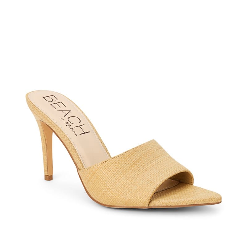Beach by Matisse Women's Jupiter Pointed Toe Dress Sandals (Natural) - Size 5.0 M