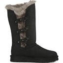 Aged Black Suede