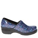 Navy Paisley Patent