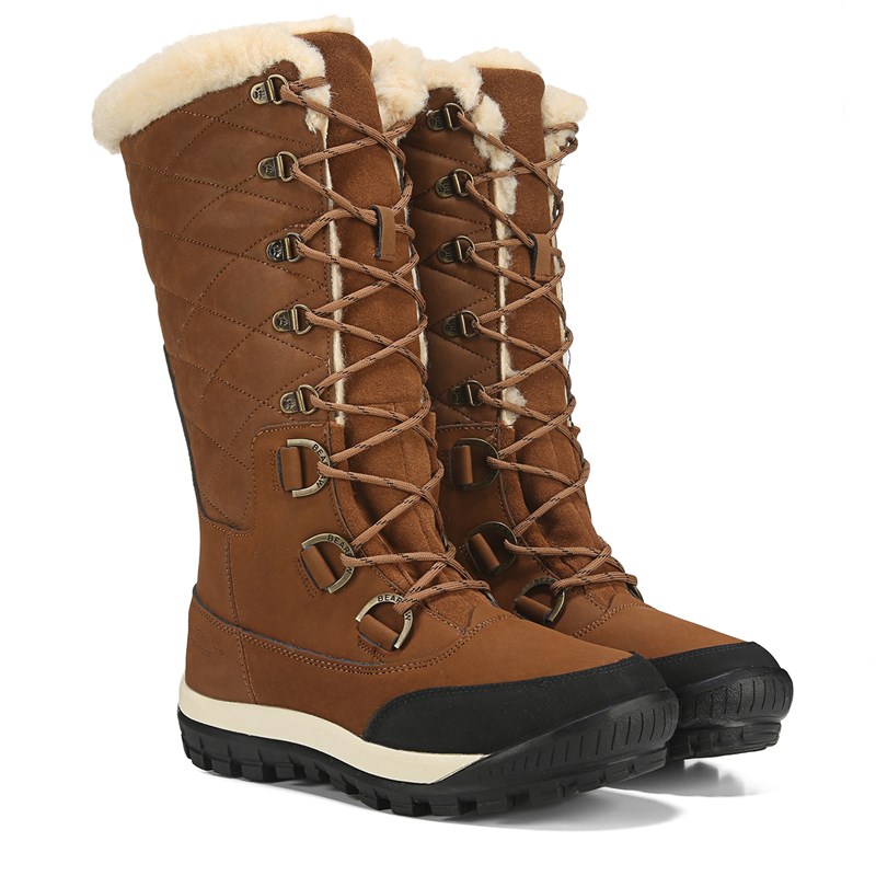 Bearpaw Women's Isabella Waterproof Winter Boots (Hickory II Suede) - Size 10.0 M