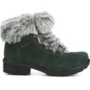 Dark Green Suede
