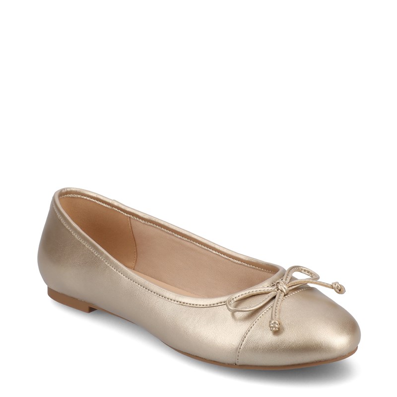 Journee Women's Kaiah Ballet Flat Shoes (Champagne) - Size 9.5 M