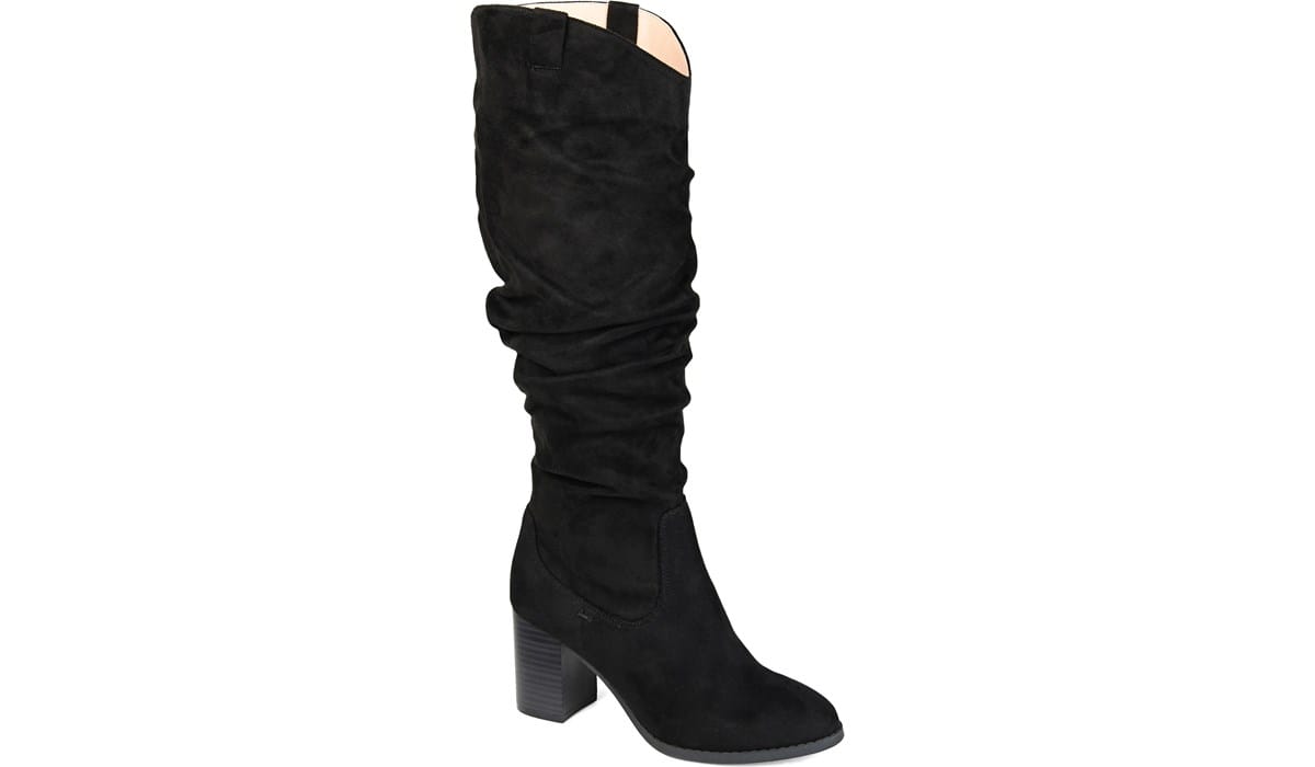 beige knee high boots wide calf