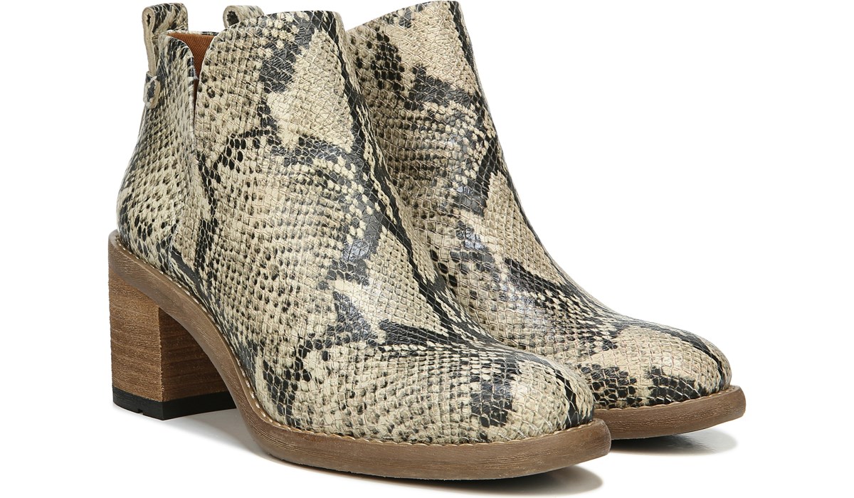 franco klora block heel bootie