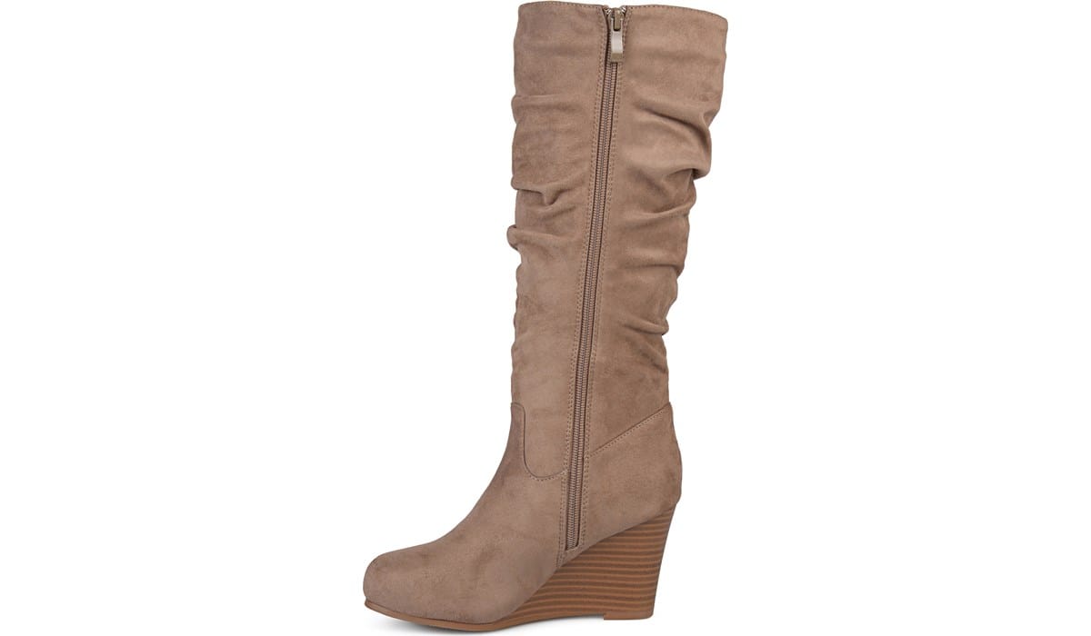 Haze Wide Calf Wedge Slouch Boot, Boots 