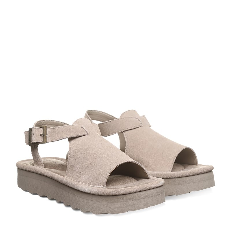 Bearpaw Women's Ascend Platform Sandals (Mushroom) - Size 10.0 M