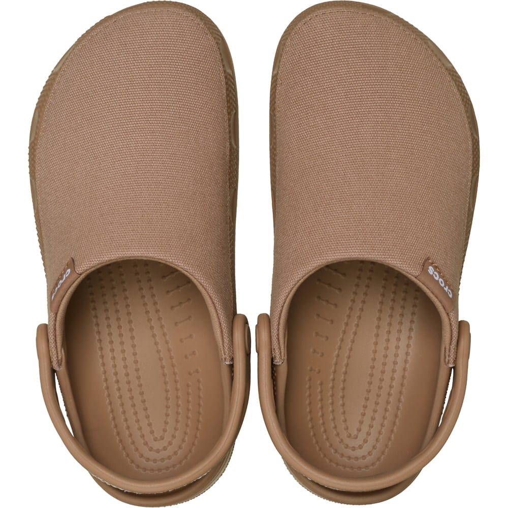 Crocs Classic Crafted Canvas Clogs Mens Size 11 Khaki New Slip On Shoes Crocs Classic Crafted Clog | Famous Footwear main image 3