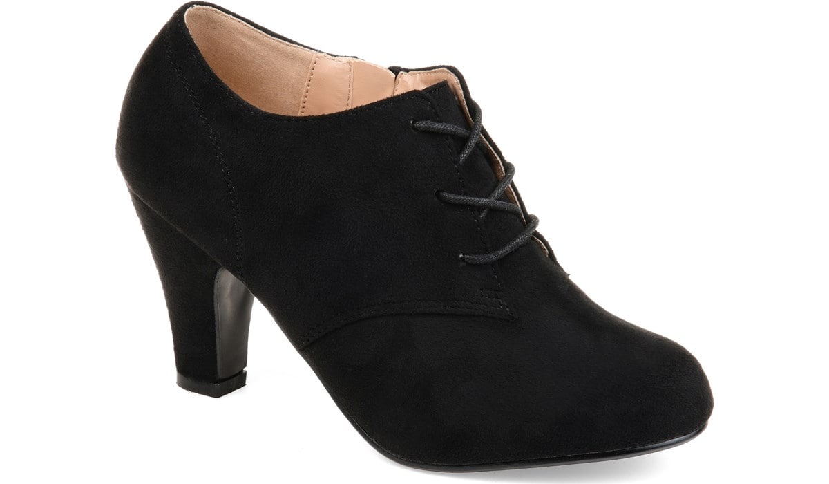 womens black dress booties