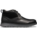 Black Tumbled Leather