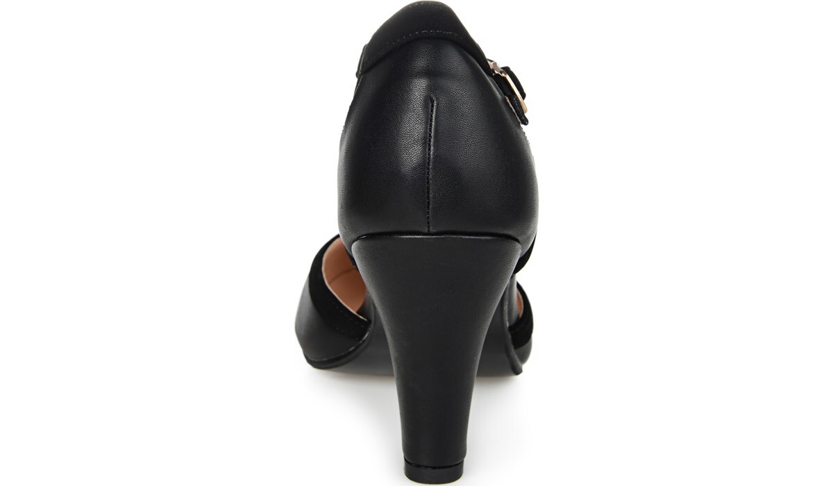 Journee Collection Women's Olina Wide Pump Famous Footwear