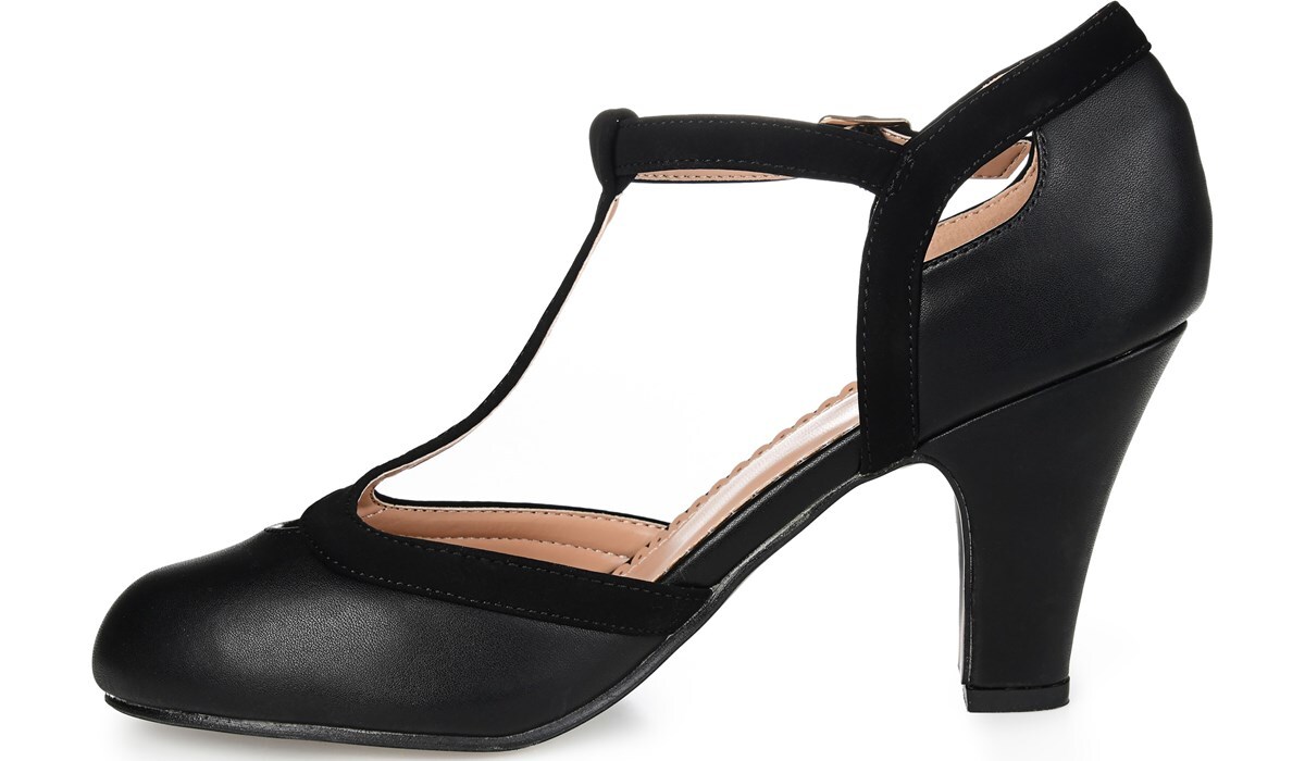 Journee Collection Women's Olina Wide Pump Famous Footwear