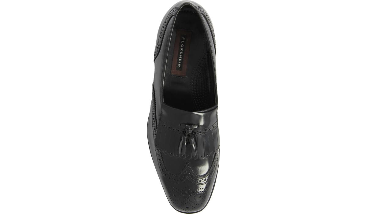 NWOT-?-Florsheim-Men\'s Lexington Tassel Loafer-Black Leather- Size 10 D Florsheim Men main image 4
