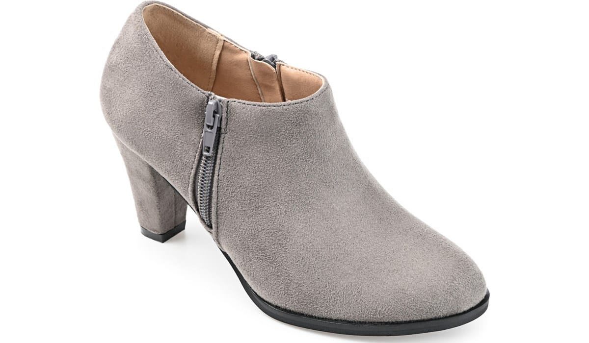 Journee Collection Women's Sanzi Bootie, Grey