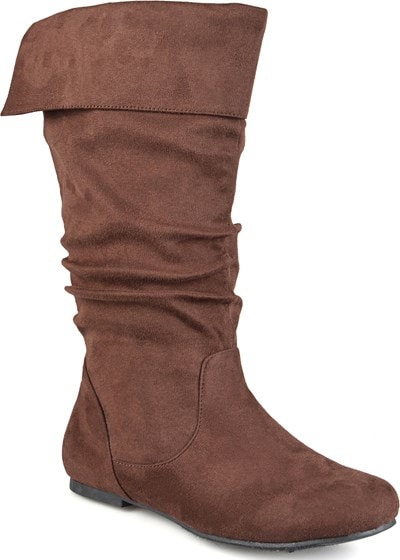 Women's Shelley Wide Calf Fold Over Slouch Boot