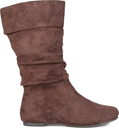Women's Shelley Wide Calf Fold Over Slouch Boot