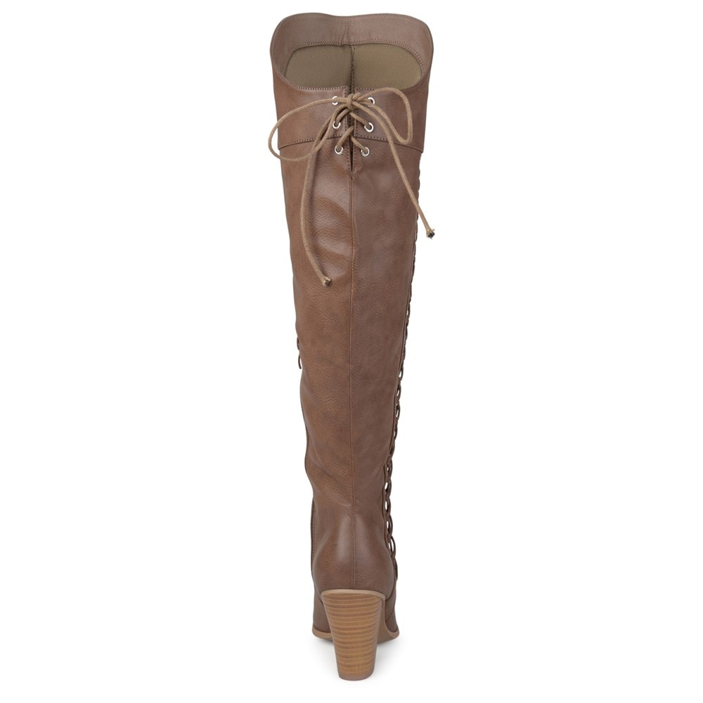 Dedrii wide calf over the knee boot on sale