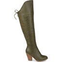 Olive Faux Leather