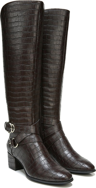 black womens tall boots