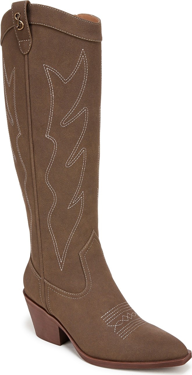 Sam Libby Women s Francis Western Knee High Boot Famous Footwear