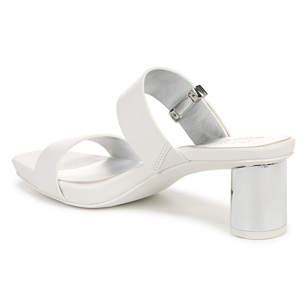 white women's dress sandals Naturalizer Womens Morgan Ankle Strap Sandal Warm 6 M Womens Block Heel Sandals Vegan Naturalizer Vera Dress Sandal |