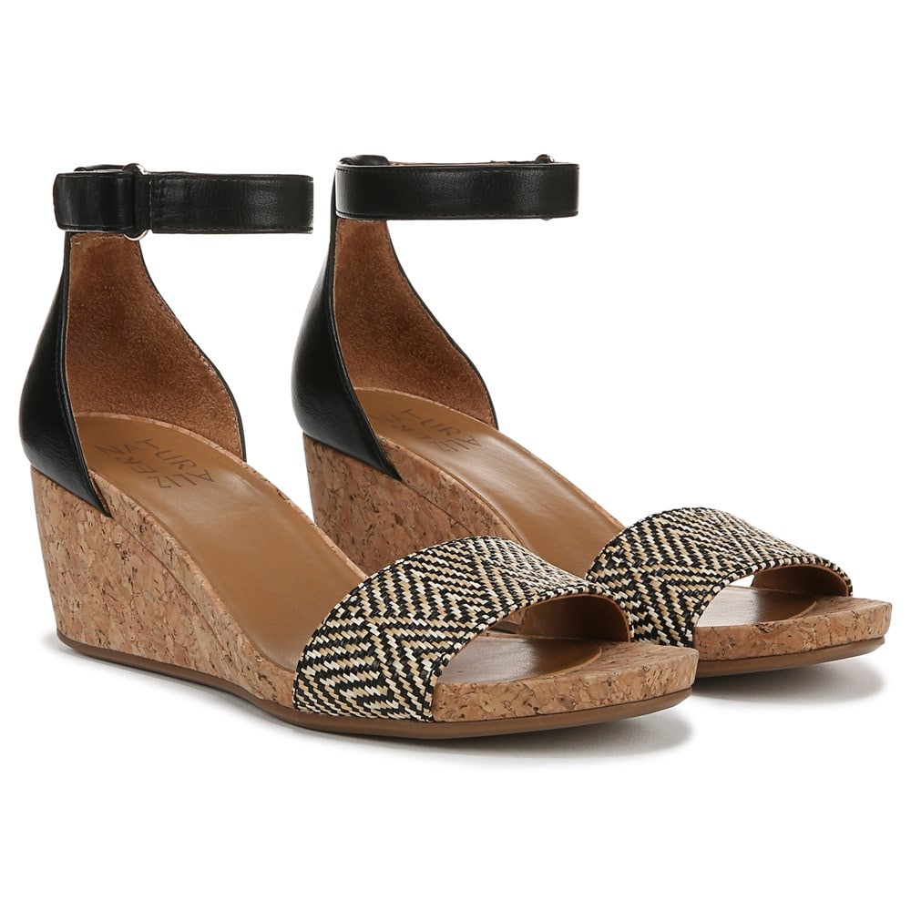 Naturalizer Women's Areda Wedge Sandal Famous Footwear