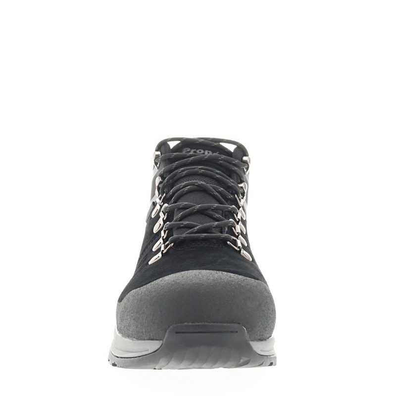 Propet Men's Conrad Hiking Shoe Boots (Black Mesh) - Size 13.0 5E
